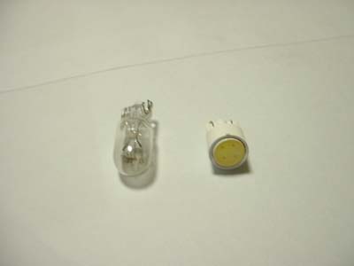 Car LED bulb and led